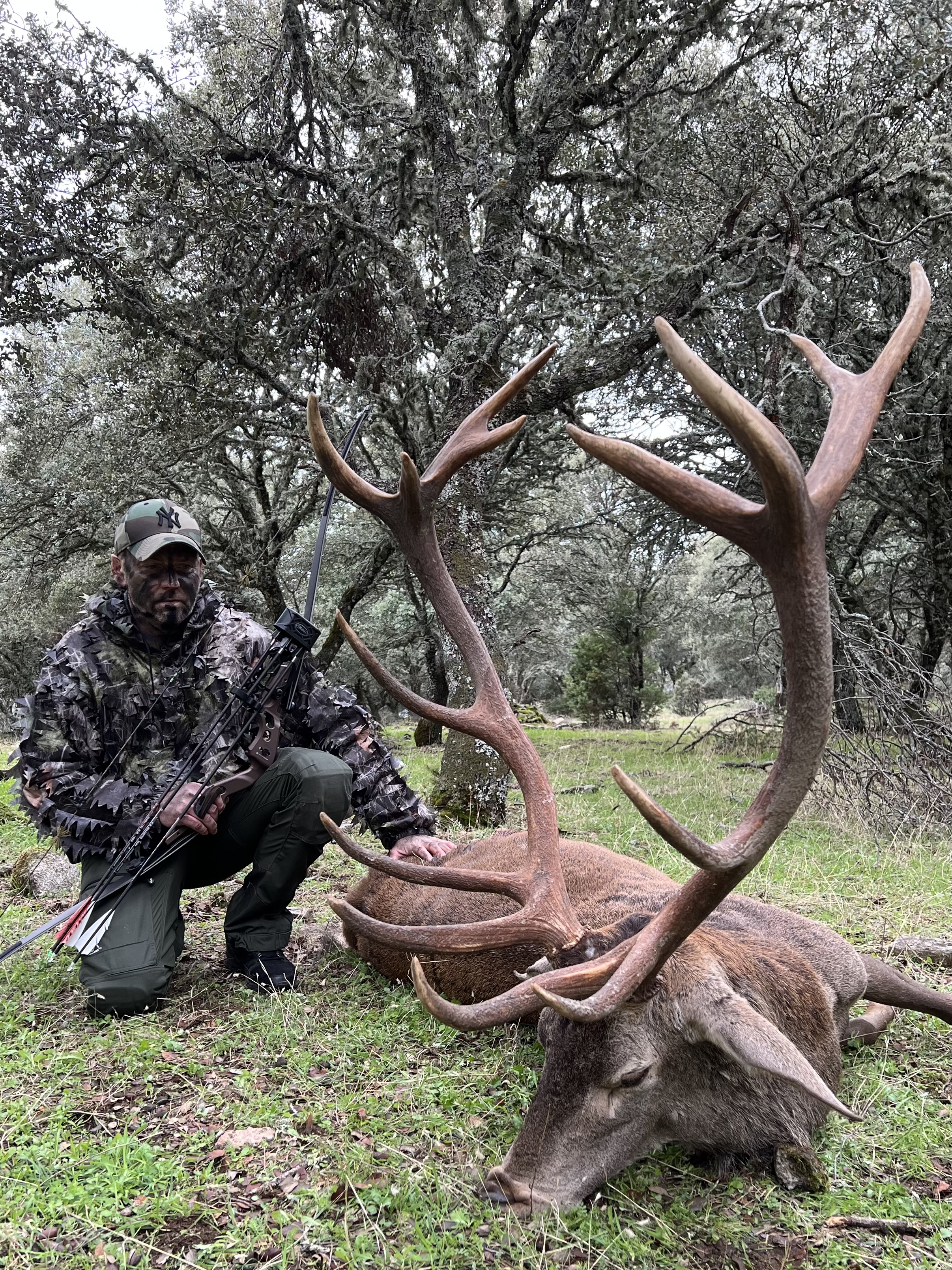 Jakttur med langbue i Spania